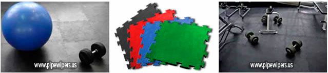 GYM FLOORS PIPE WIPERS